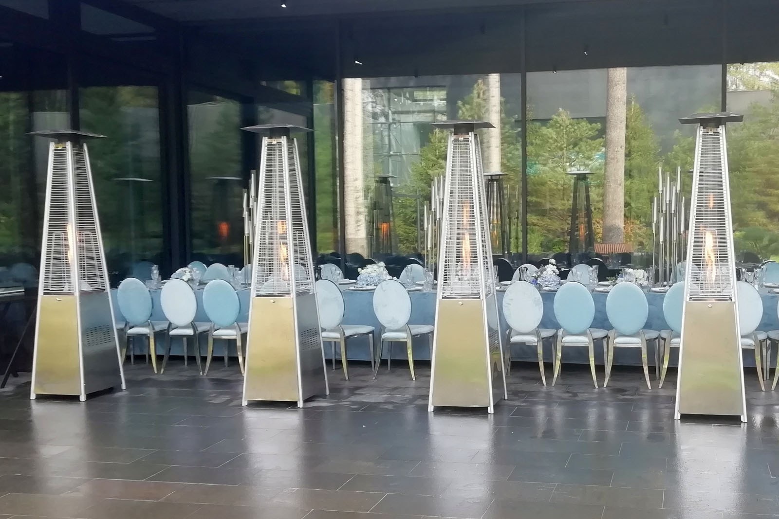 Аренда уличных газовых обогревателей