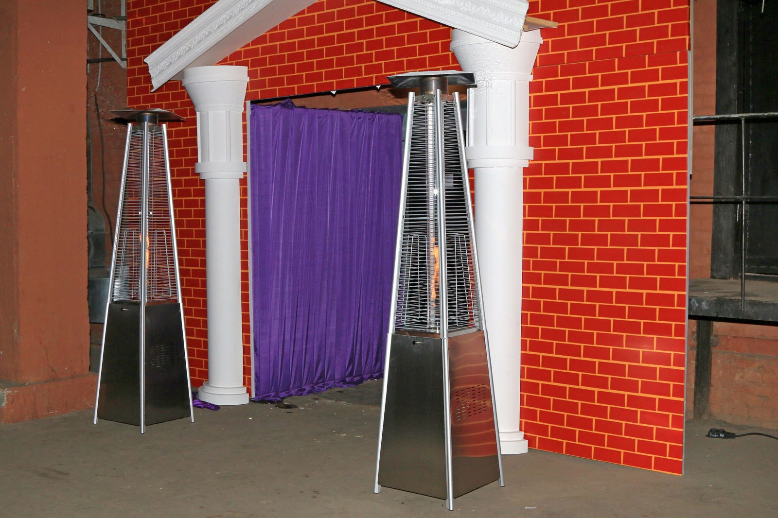 Аренда уличных газовых обогревателей